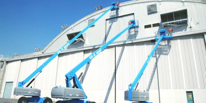 To work on boom lifts and scissor lifts abroad, you need to pass an exam and obtain a certificate